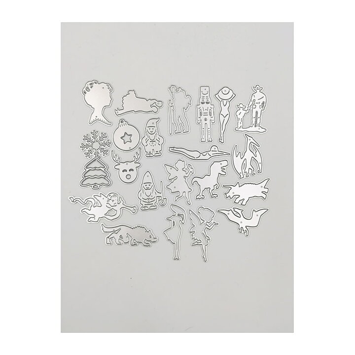 Mini Metal Dies Set 7 - Mixed Set