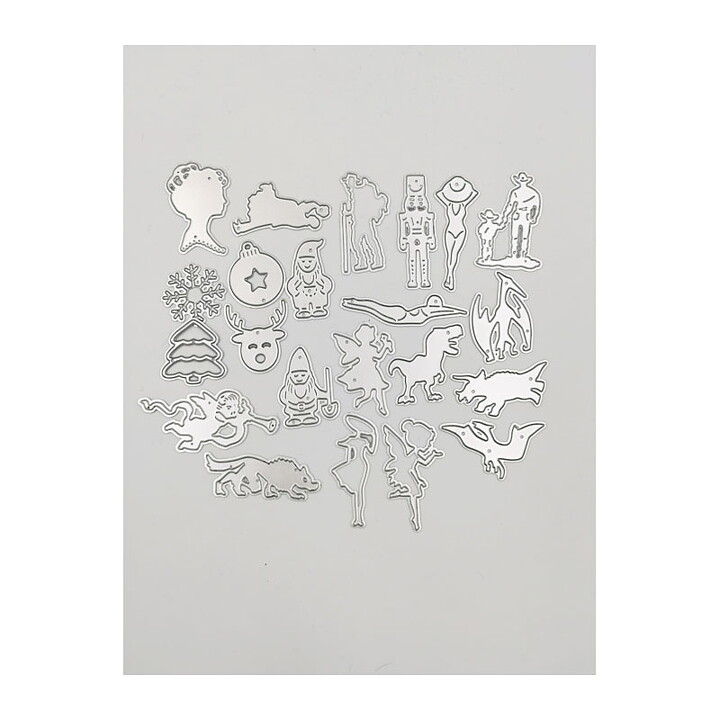 Mini Metal Dies Set 7 - Mixed Set
