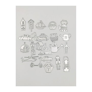 Mini Metal Dies Set 8 - Mixed Set