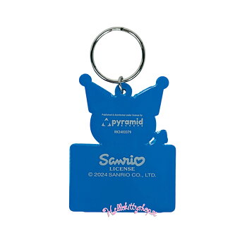 Kuromi &nbsp;2D Nyckelring/Bag Charm - Blå