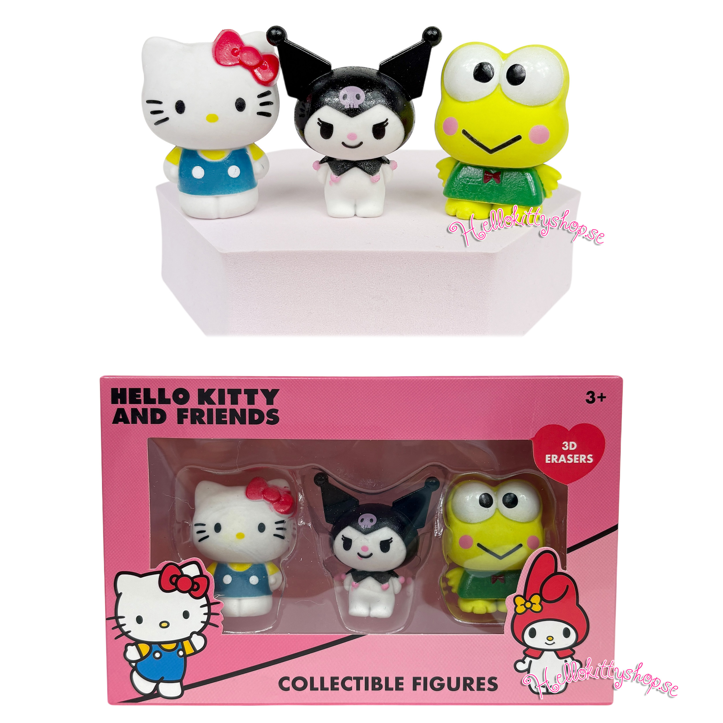 Hello Kitty And Friends 3D Figur Suddgummin
