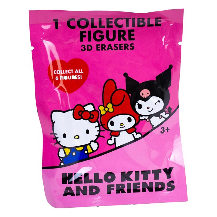 Hello Kitty And Friends 3D Figur Suddgummin Blind Bag - 2