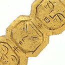 Gunnar Nylund (1960s) Unique Golden Heads Sculpture from Own Studio 22 cm