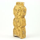 グナー・ニールンド  一点もの  金色の頭の彫刻  (22cm)  1960年代