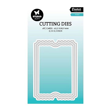 Studio Light Cutting Dies - ATC Cards  Tickets