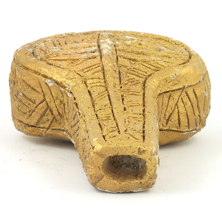 Gunnar Nylund (1960s) Unique Golden Vase from Own Studio 18 cm