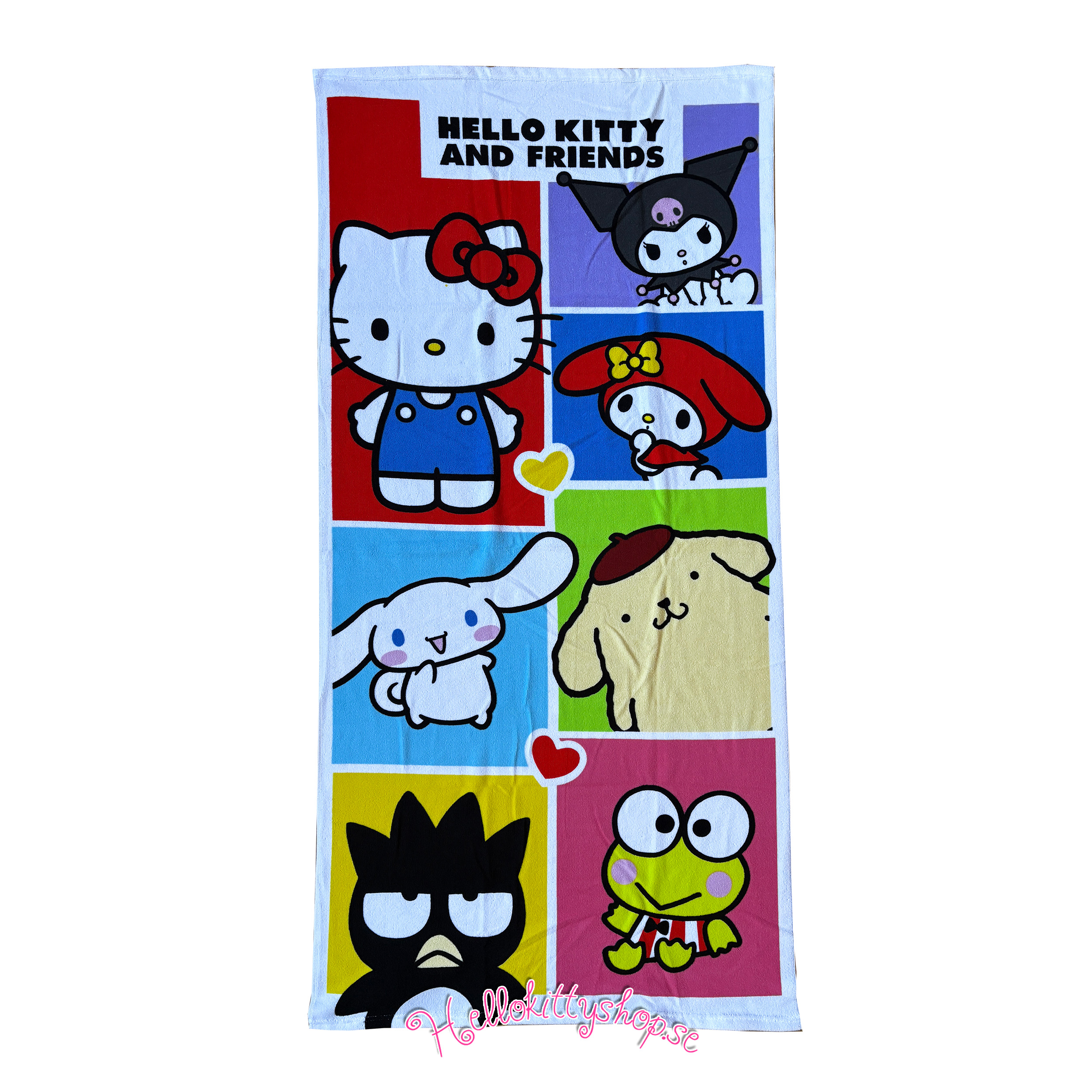 Hello Kitty and Friends Badhandduk - 70 x 140 cm