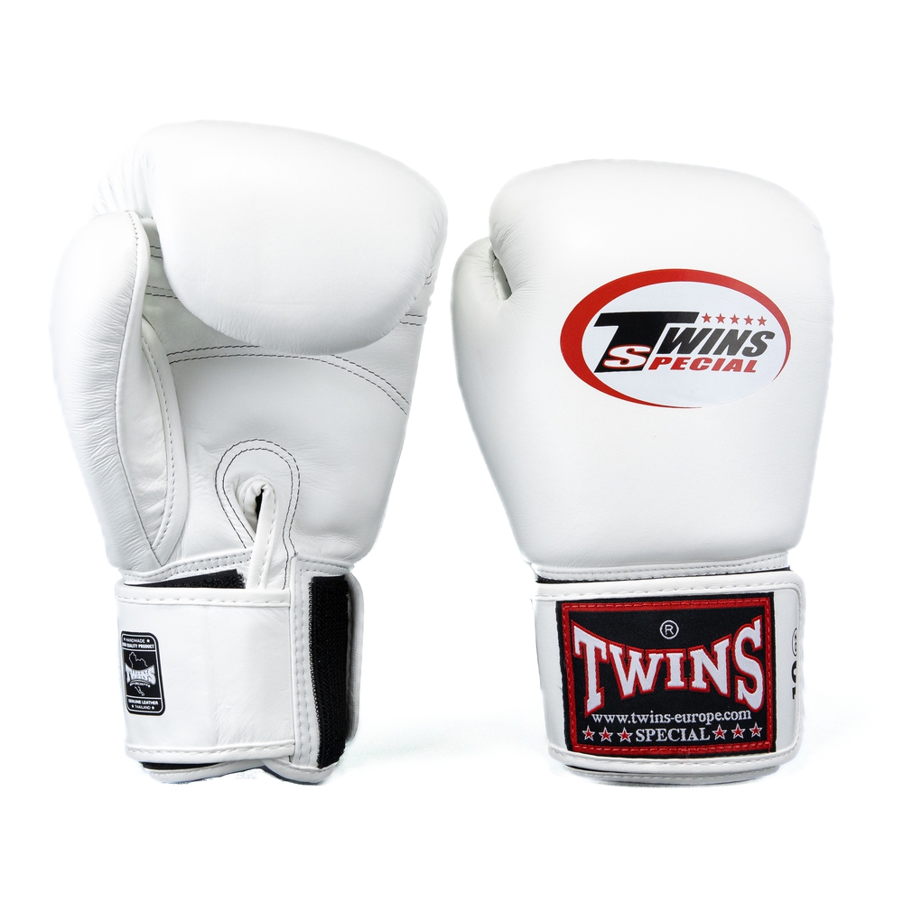 Twins Thaiboxhandske BG-N-1 Vit 12- 16 oz