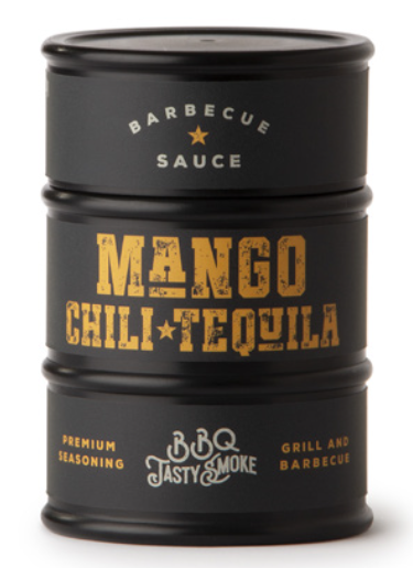 BBQ Tasty Smoke BBQ sås mango,chili & tequila 220g