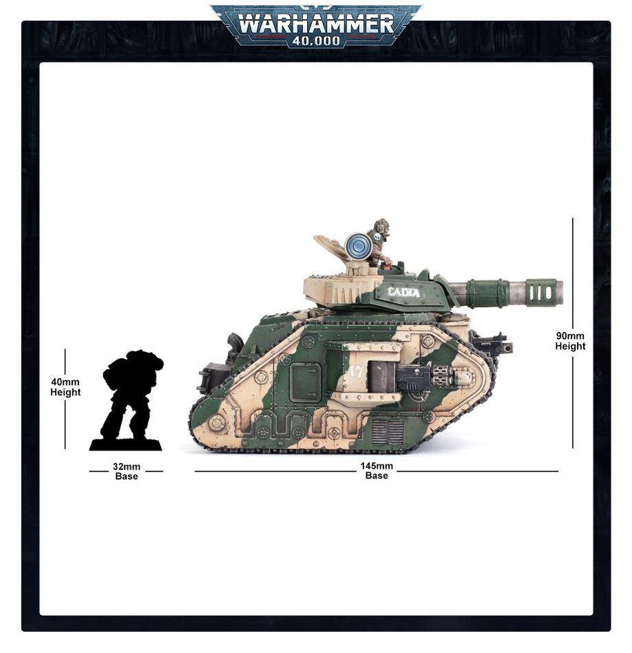 Warhammer 40k Astra Militarum: Leman Russ Battle Tank - 3
