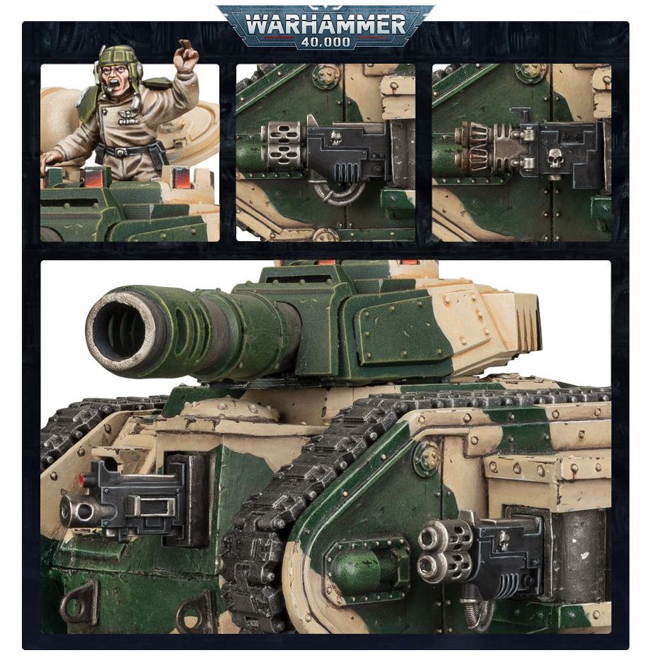 Warhammer 40k Astra Militarum: Leman Russ Battle Tank - 6