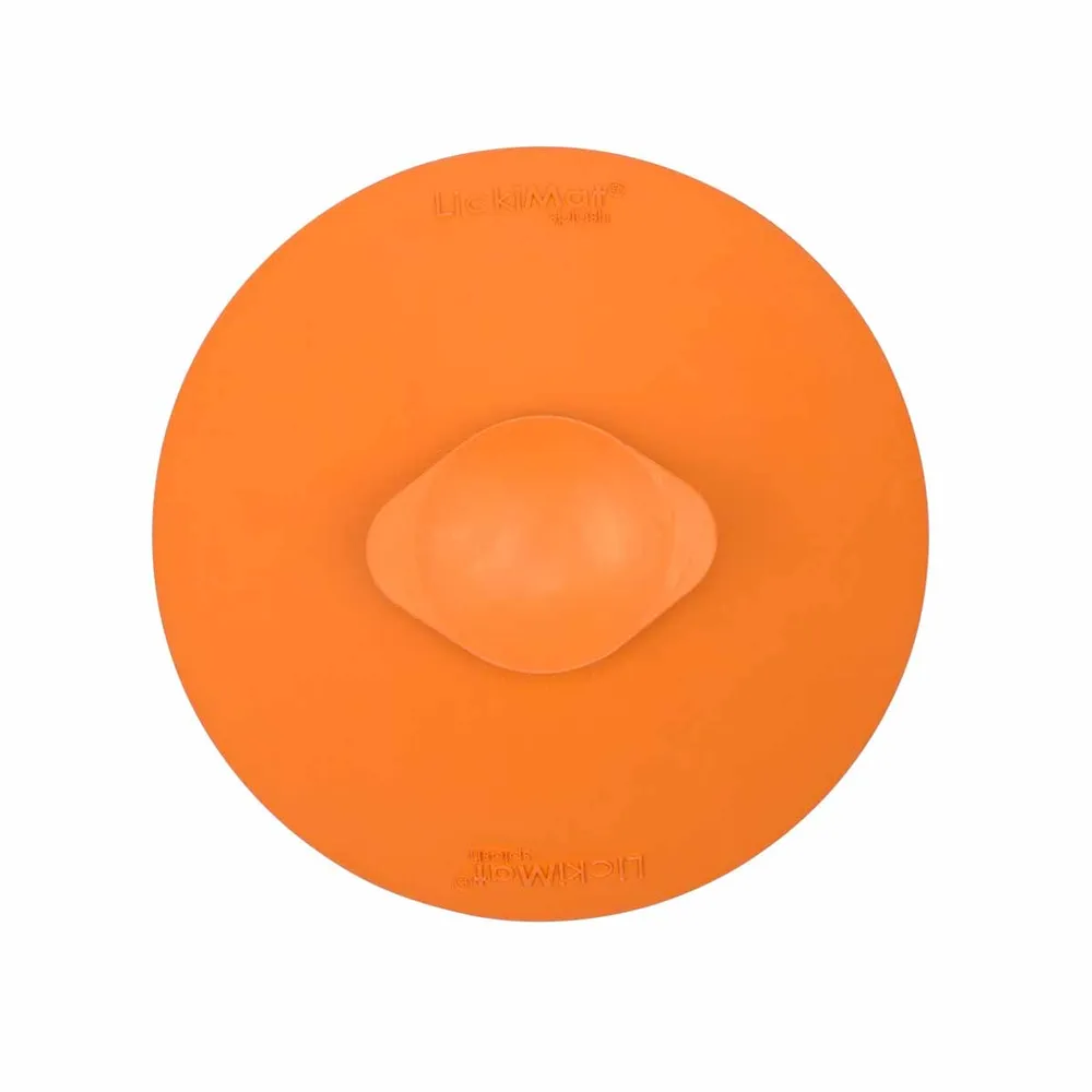 LickiMat Splash Matskål Orange - 2