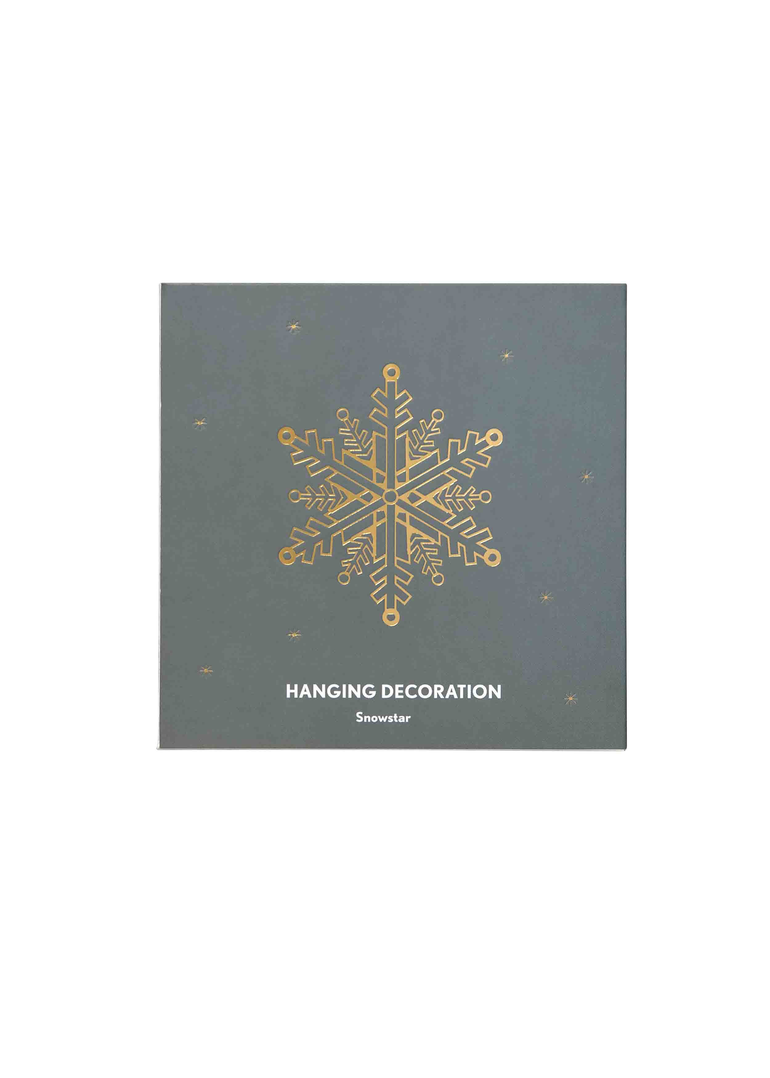 HANGING DECORATION SNOWSTAR