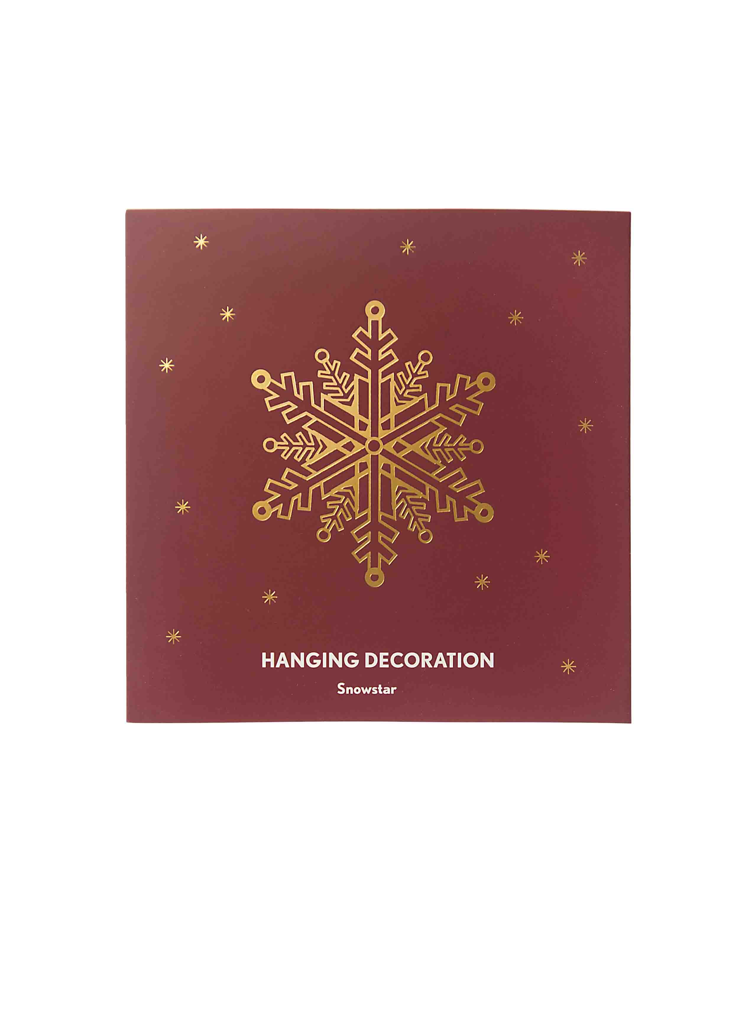HANGING DECORATION SNOWSTAR