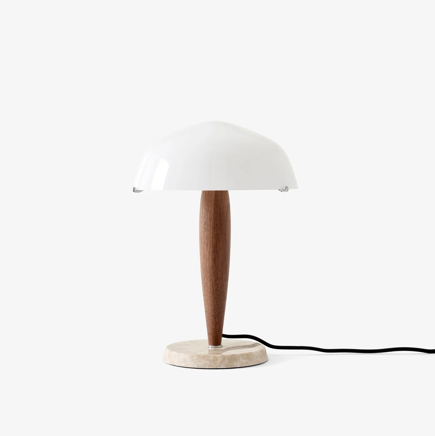 Herman SHY3, Opal Glass, Walnut & Mable - 3