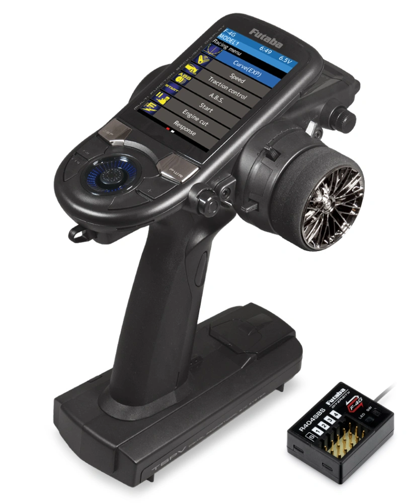 Futaba FP05003230-3 T6PV F-4G/T-FHSS/S-FHSS R404SBS steering wheel radio - 2