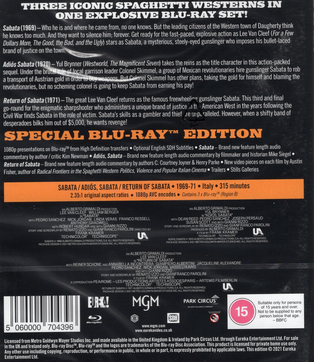 The Sabata Trilogy (ej svensk text) (Blu-ray) - 2