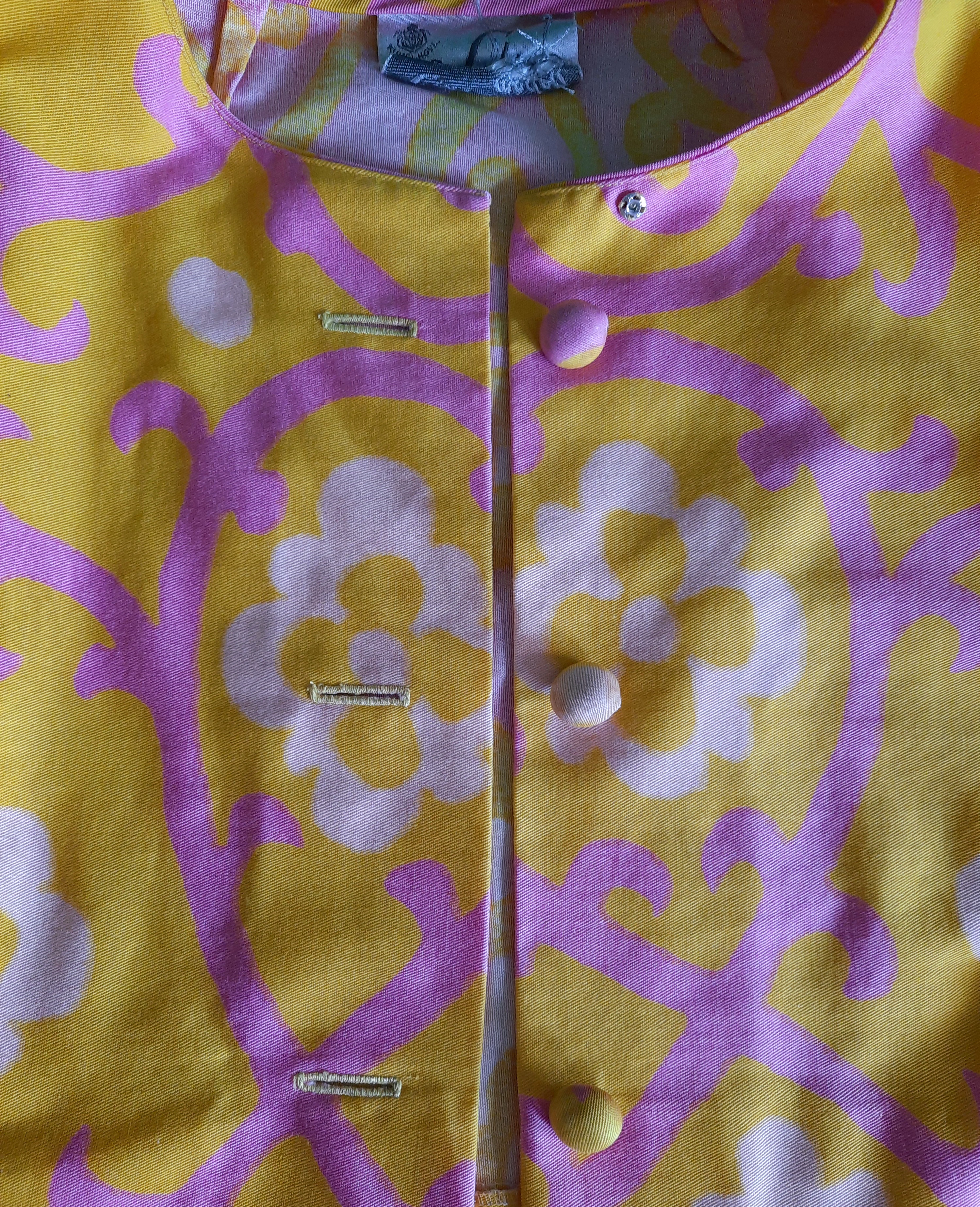 Set med klänning och väst Saléns 1960-tal ca storlek S, Vintage  - 16