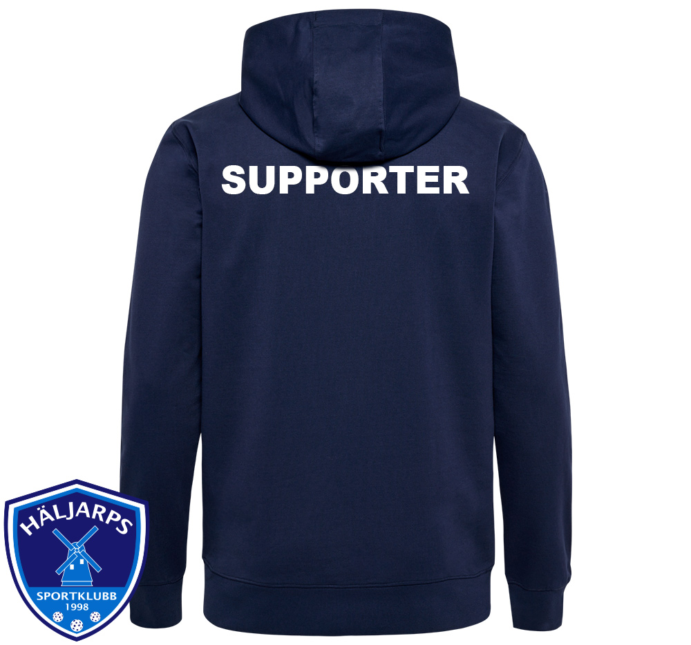 Häljarps SK - Hummel hmlGO 2.0 Zip Hoodie Marine  - 2