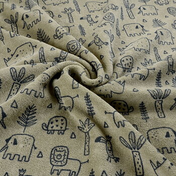 TERRYCLOTH - SAFARI GREEN