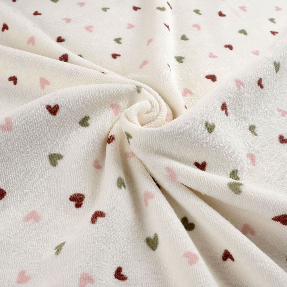 TERRYCLOTH - HEARTS