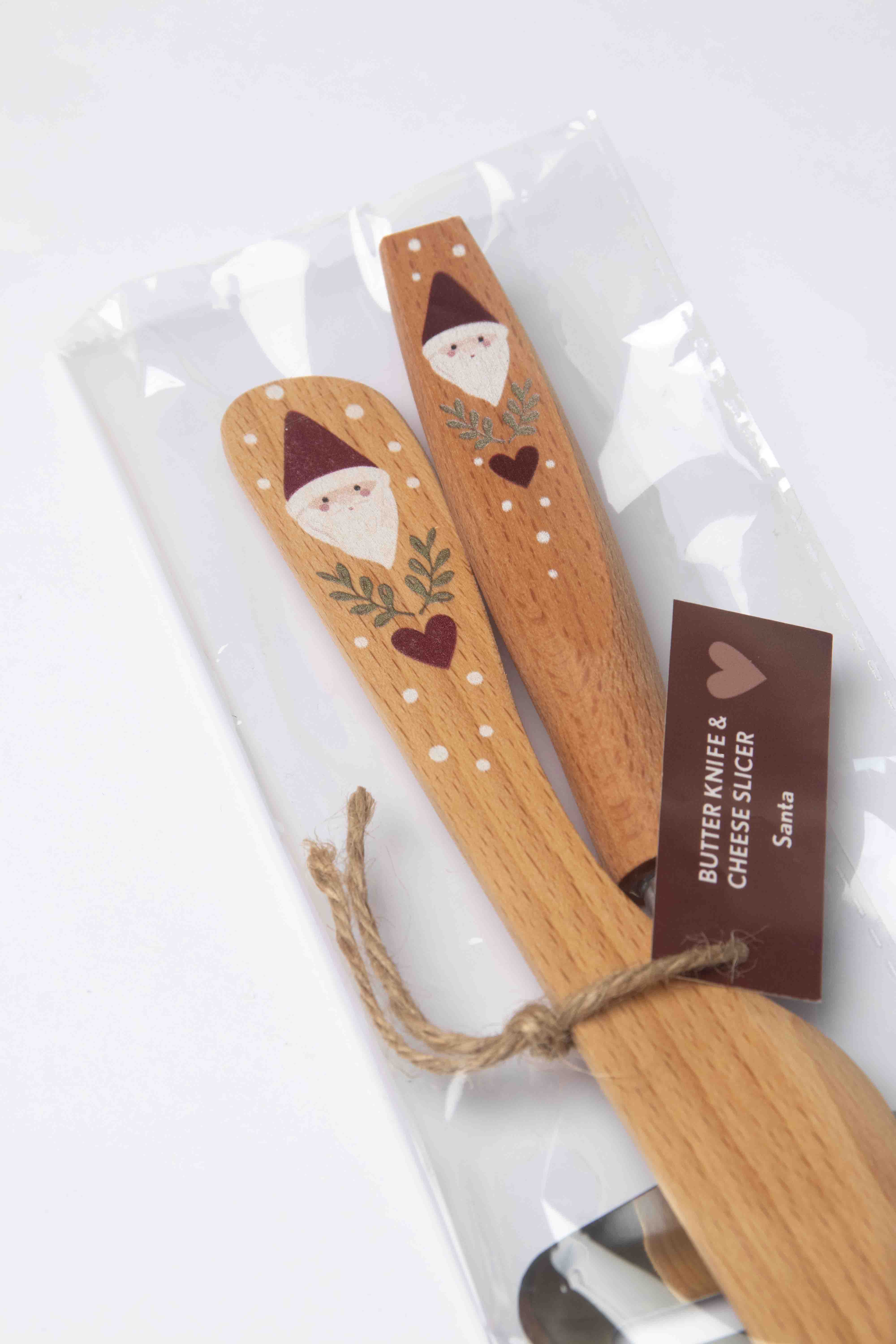 OSTHYVEL & SMÖRKNIV SANTA 2-PACK 