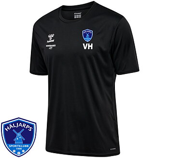Häljarps SK - Hummel hmlESSENTIAL Jersey S/S  Black