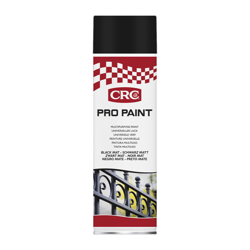 Pro Paint Black Matt aerosol 500 ml