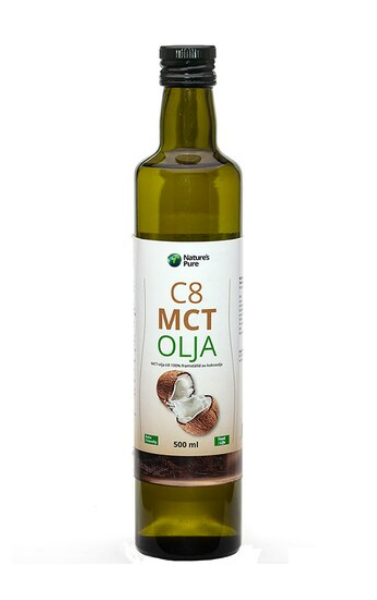 C8 MCT-Olja - 500ml