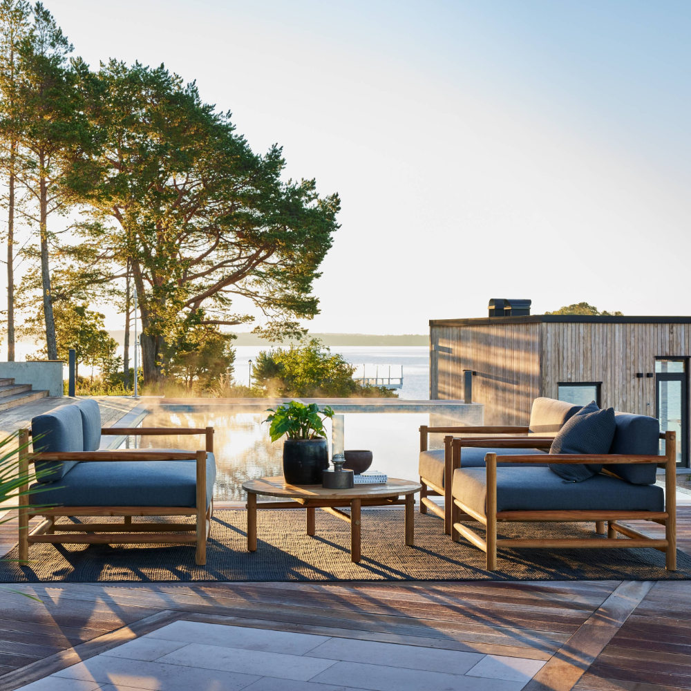 Saltholm Lounge chair - Outdoor - Skargaarden  - 3