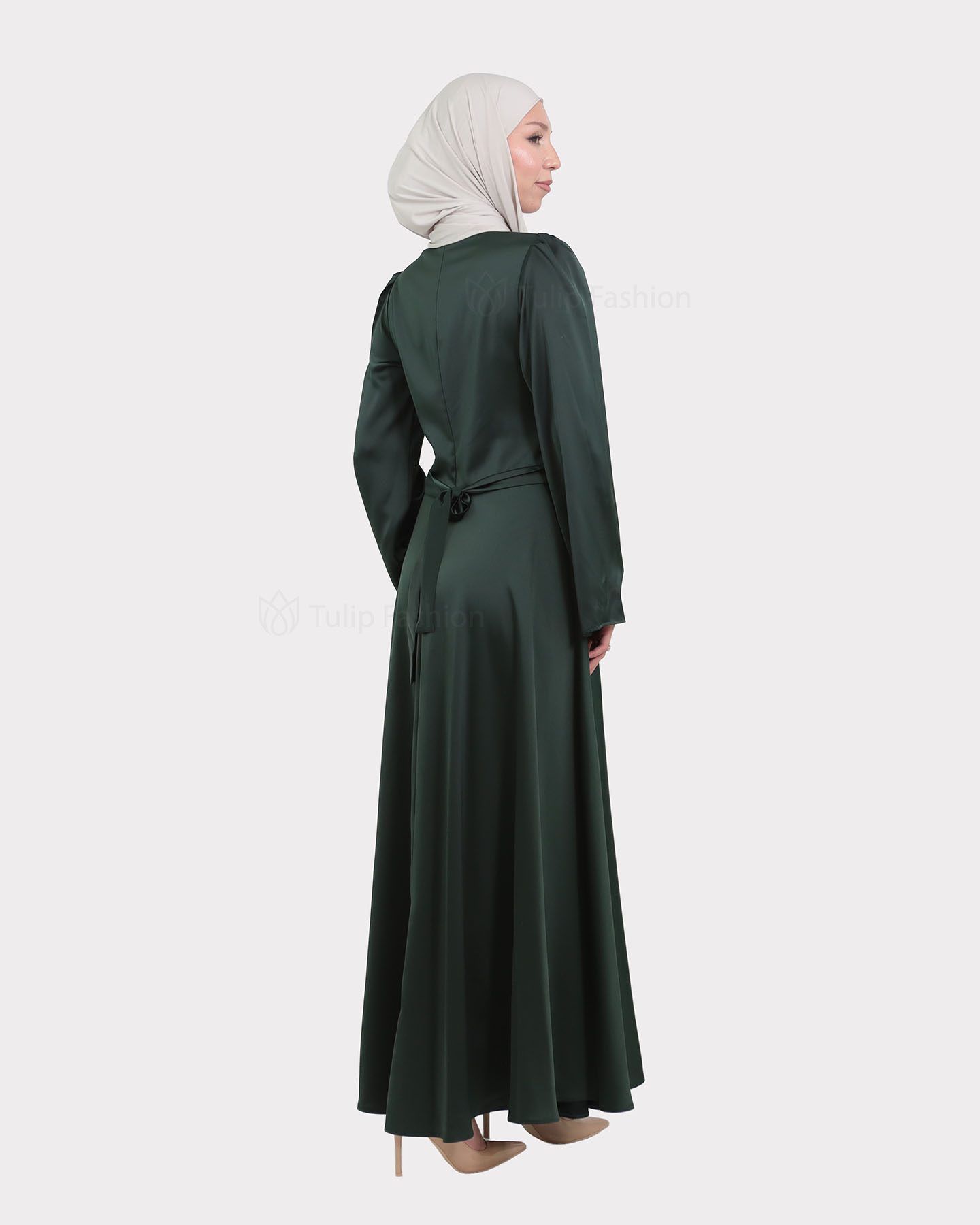 Party dress - Green - 3