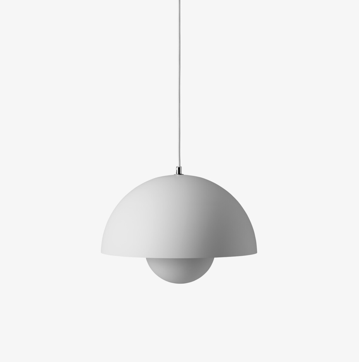 Flowerpot Pendant VP7 Matt Ljusgrå