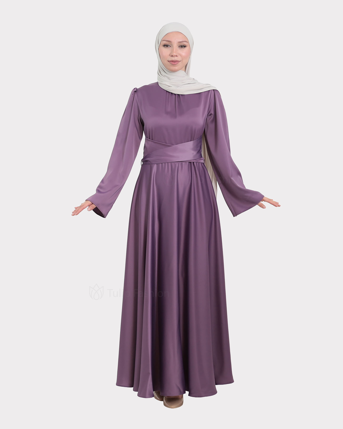 Party dress - Purple - 4