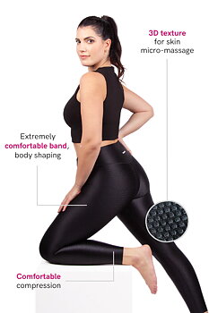 Flow - Leggings med mikromassasje