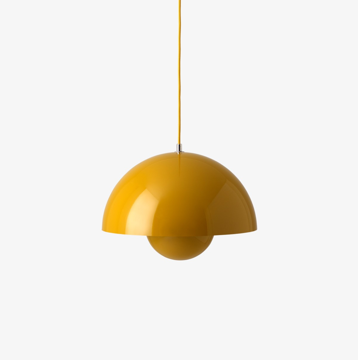 Flowerpot Pendant VP7 Mustard