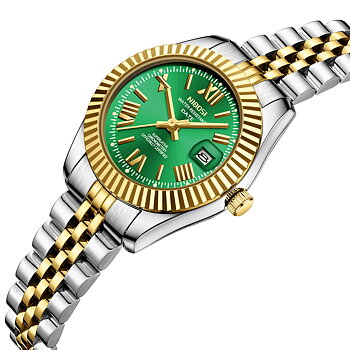 Nibosi Millbury Silver Gold Green