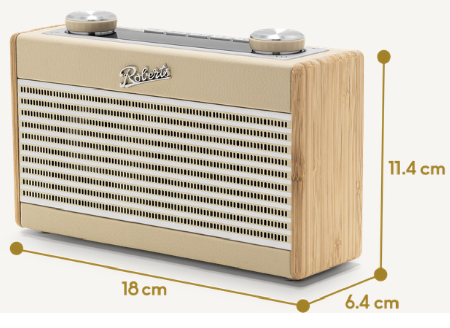 Roberts Radio Rambler Cream - 6