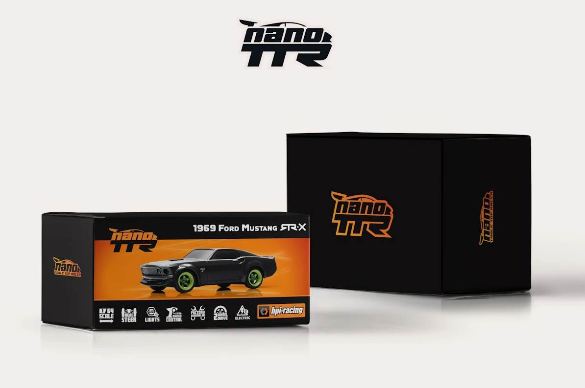 HPI Racing nano-TTR 1969 Ford Mustang RTR-X - 6