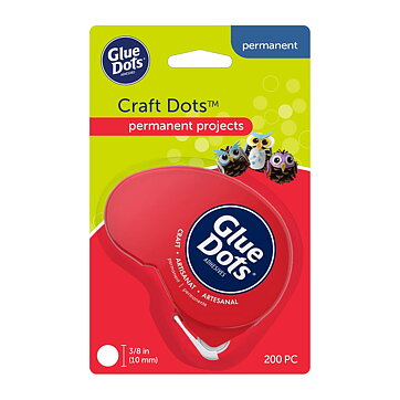 Glue Dots - Non-Refillable Runner Craft Dots Permanent 200 pack