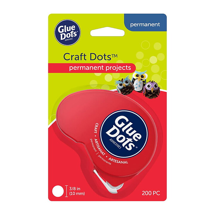 Glue Dots - Non-Refillable Runner Craft Dots Permanent 200 pack