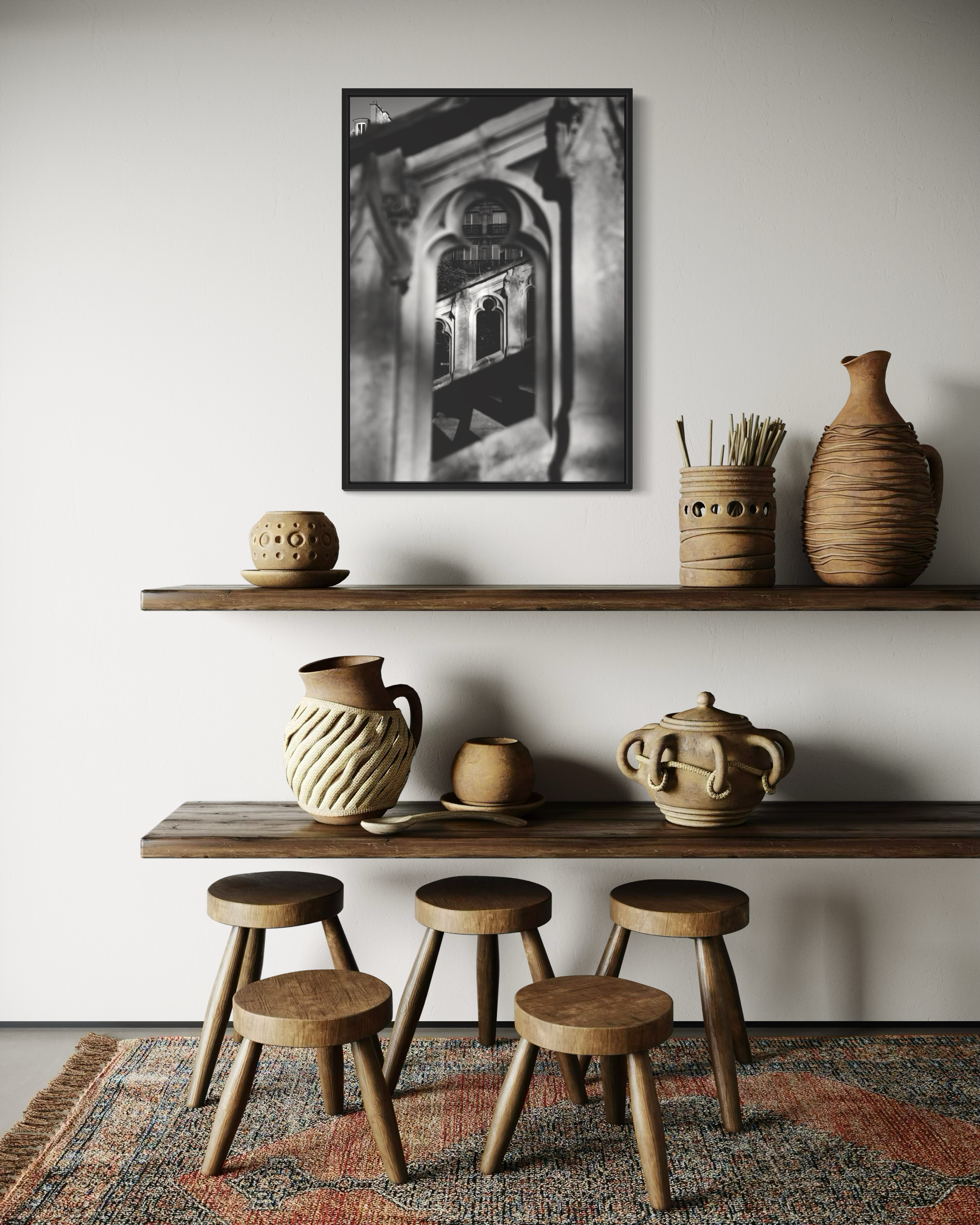 Paris Stairs - Poster - 2