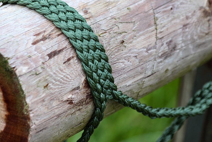 All That Braided Rope Halter- Olive - 4