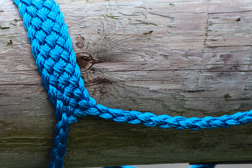 All That Braided Rope Halter- Turquoise - 3