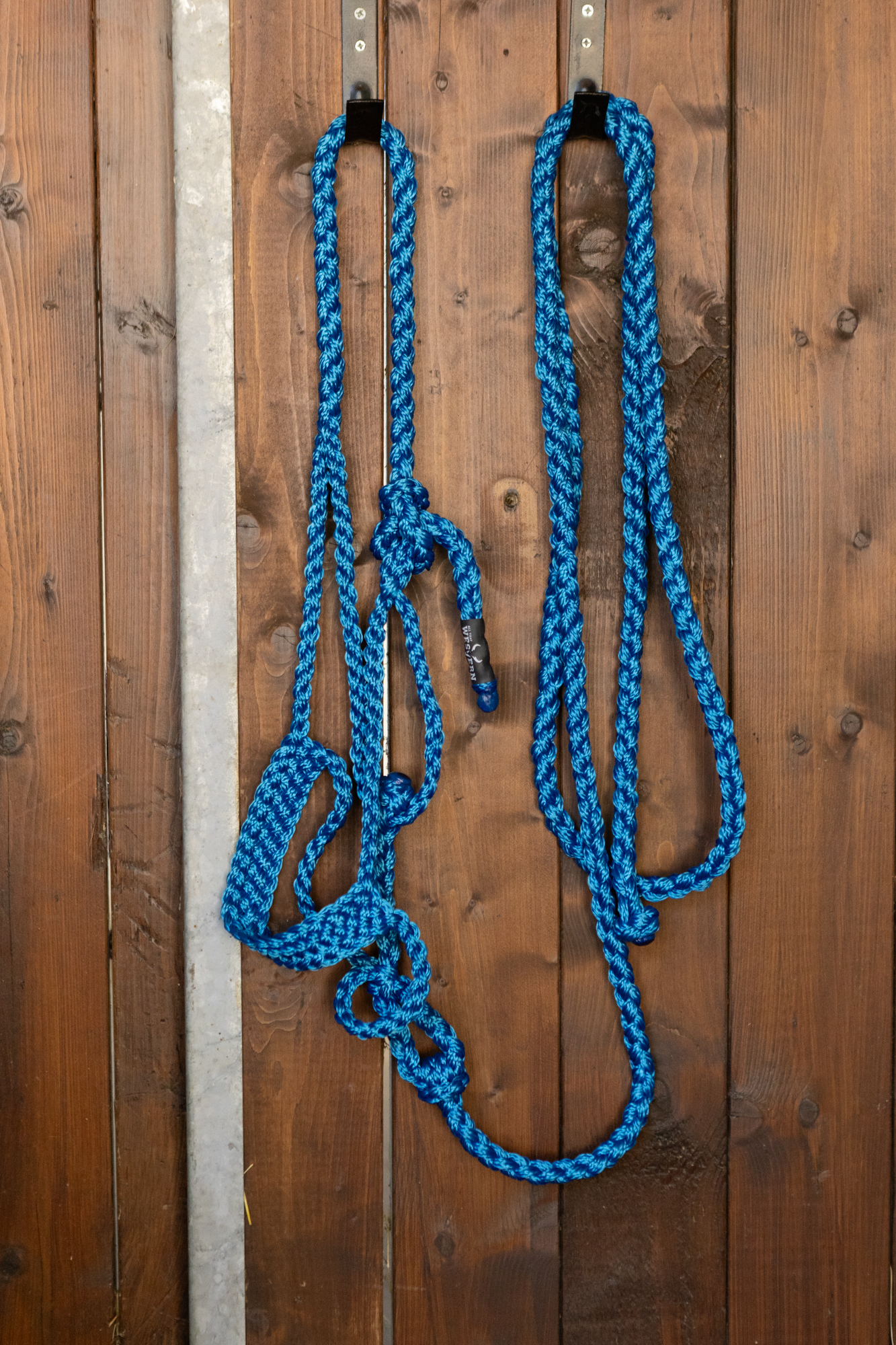 All That Braided Rope Halter- Turquoise