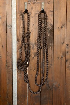 All That Braided Rope Halter- Brown