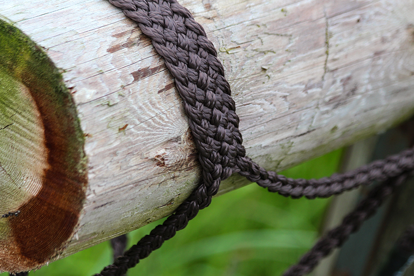 All That Braided Rope Halter- Brown - 4