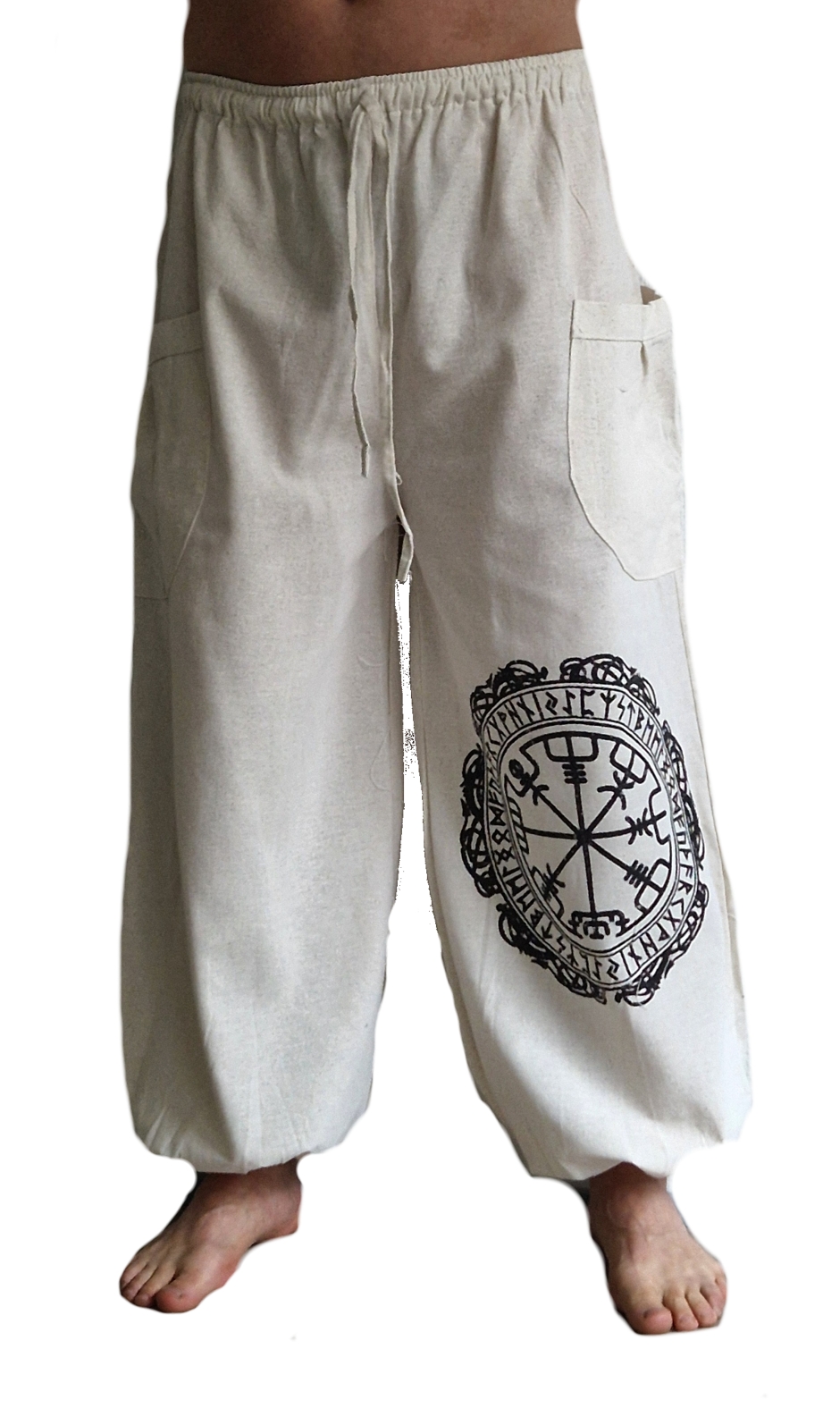 Baggy Raka Byxor - Vegvísir / Vägvisaren - 3