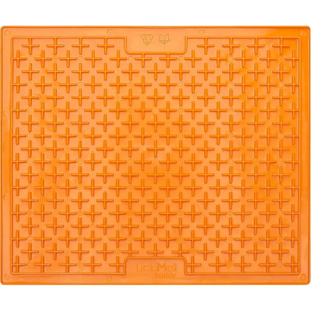 LickiMat Buddy Slickmatta Orange 30,5x25,5cm - 2