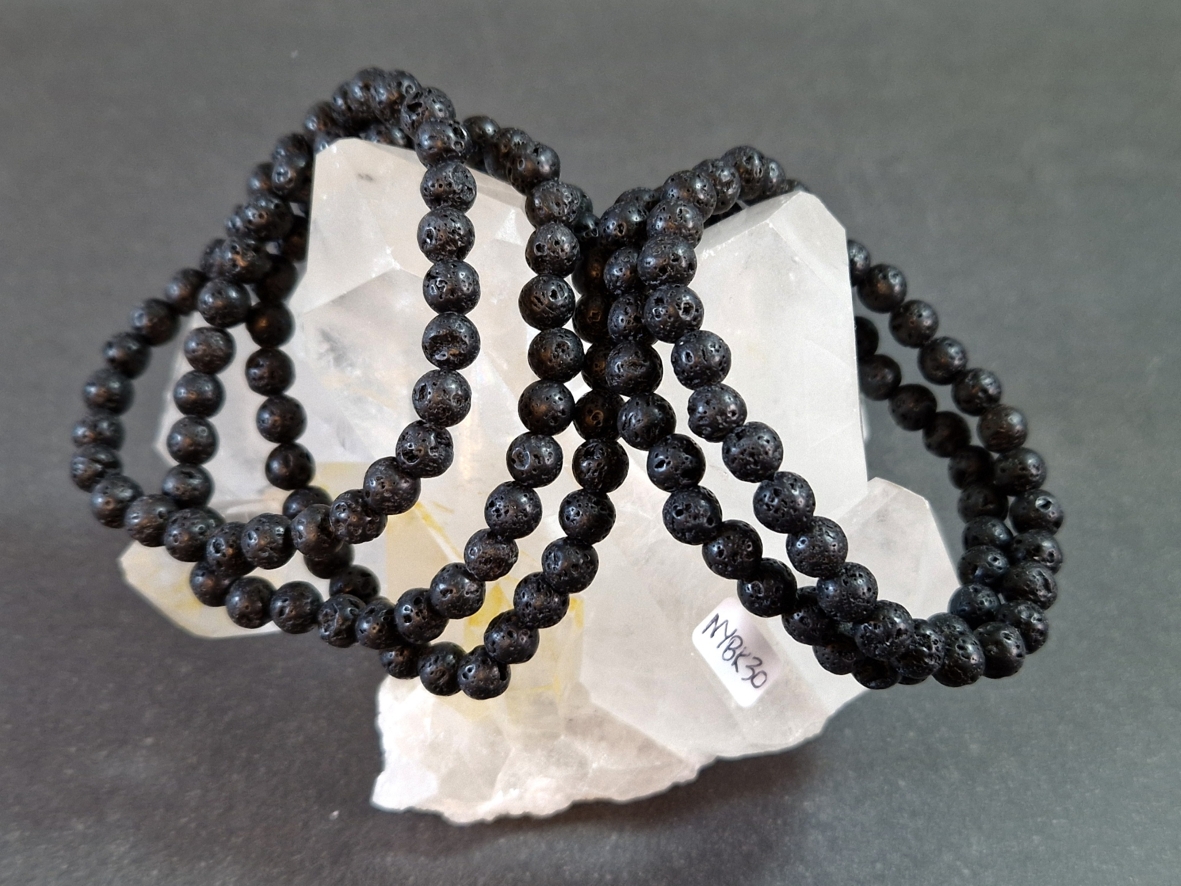 Lava Armband - 7mm Pärlor