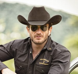 Cowboyhatt wyoming cutter brun 